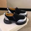 Women Casual Comfortable Flat Platform Sneakers Fashion Chunky Suede Loafers Shoes for Women