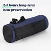 Oxford Cloth Water Bottle Round Insulation Cover Folding Ice Pack Hot Water Bottle Insulation Cover for Outdoor Picnic Trip