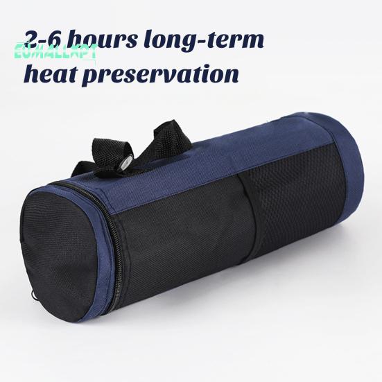 Husă de izolare rotundă pentru sticle de apă din pânză Oxford Husă de izolare pliabilă pentru pachet de gheață pentru excursii la picnic în aer liber