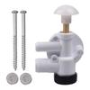RV Toilet Water Valve Kit Easy Installation Toilet Seat Fastener Kit Fits Most Standard Toilet Seats