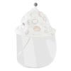 Breathable Fabric Newborn Protective Hat Cotton Kids Face Mask Hat  Summer Season