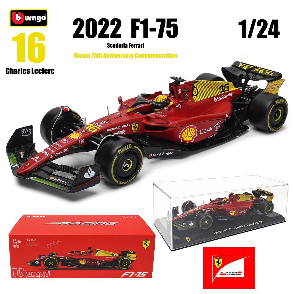 JCG1 Bburago 1:24 2022~2025 F1 Ferrari SF23 Red Bull RB19 RB18 Mercedes Benz W14 McLaren MCL38 alloy car model toy serie collection