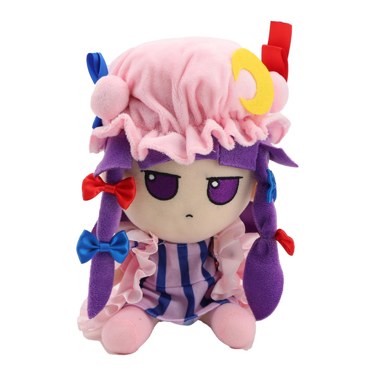 20cm Kawaii Patchouli Knowledge Plush Toy Touhou Project Hakurei Anime Peripheral Plush Toys Touhou Kid Birthday Xmas Gifts 20cm