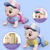 Walk Crawling Baby Toys Writhe Buttocks Baby Crawling Doll Electric Crawling Doll  0-3-year-old