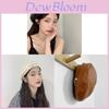 Pu Leather Beret Hat For Women With Warmth And Style For Winter Fashion