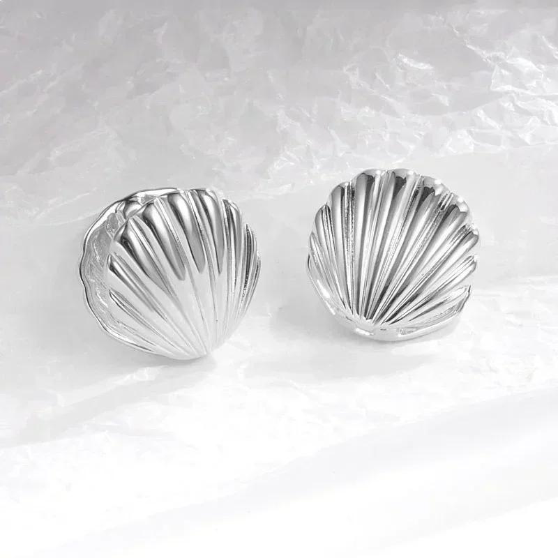 2025 Vintage Gold Big Ball Bag Earrings for Women Trendy Simple Earring  Prevent Allergy Party Accessories Birthday Gift