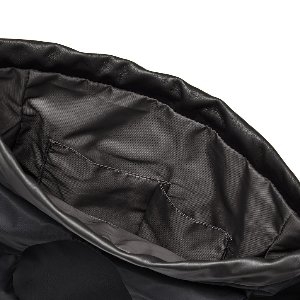 [Isaac] Drawstring x Sheep Leather Tote