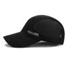 Quick Drying UV Protection Baseball Cap for Outdoor Activities - Breathable and Soft Top with Contrast Color Design and Adjustab