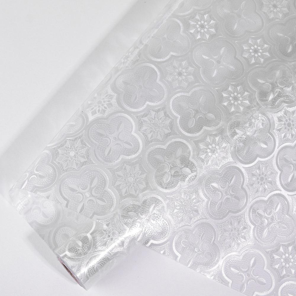 Retro Window Film Glass Sticker Decorative Pattern Frosted Removable Glass Window Film Cling Electrostatic Adsorption Sticker
