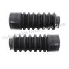 Motorcycle Accessory Rubber Front Fork Cover Gaiters Gators Boot Shock Protector Dust Guard For Triumph Climber T100 T120 T900