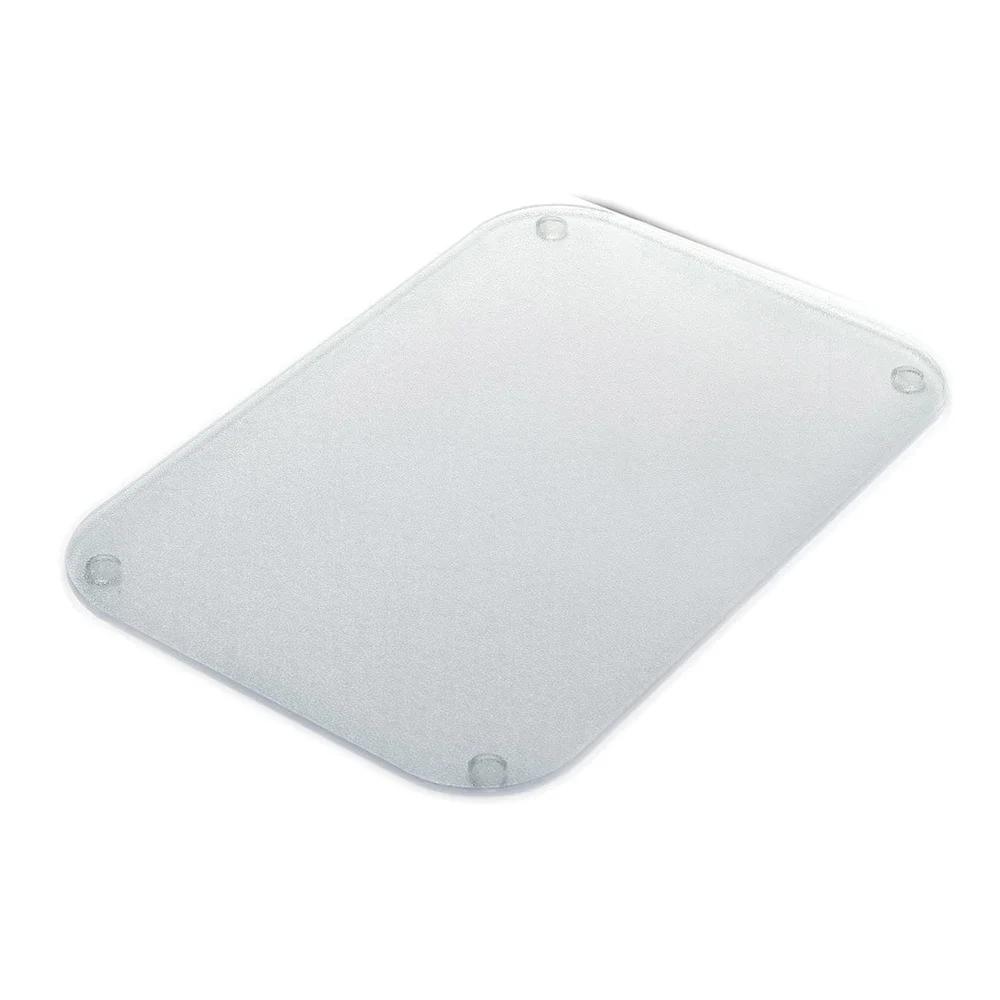 Acrylic Cutting Board Medium 12x8 Pebble Finish Easy Clean BPA Free Food Prep Tool Kitchen Use