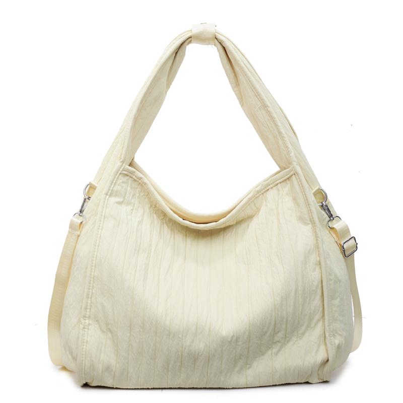 

Женская холщовая сумка через плечо большой вместимости для поездок на работу жёлтый