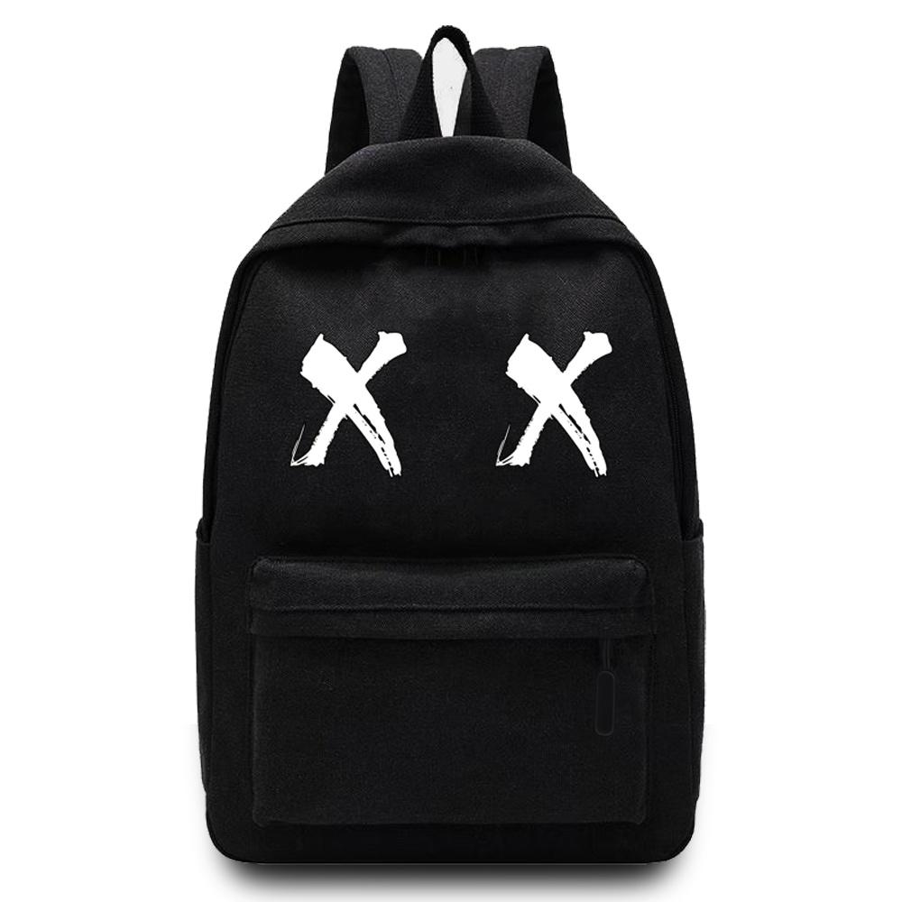 Women Shoulders School Bag Canvas Unisex Backpacks Sport Bag Chest Pattern Printed Casual Backpack Designer Laptop Backpack