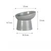 Raised Diamond Pattern Slant Rim Pet Bowl Cat Bowl Dog Bowl Neck Support Dog Dish Water Bowl for Pets