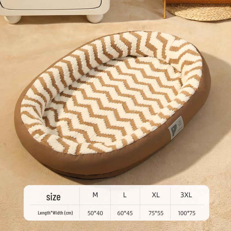 Year-Round Removable & Washable Dog Bed - Cozy Winter Warmth, Perfect for Small & Medium Dogs and Cats