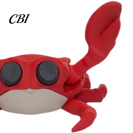 Photo Display Stand 3D Printing Business Card Holder, Cute Crab Shape, Stable Non-slip Holder Non-Tip Desk Organizer, for Office Home Desktop Storage