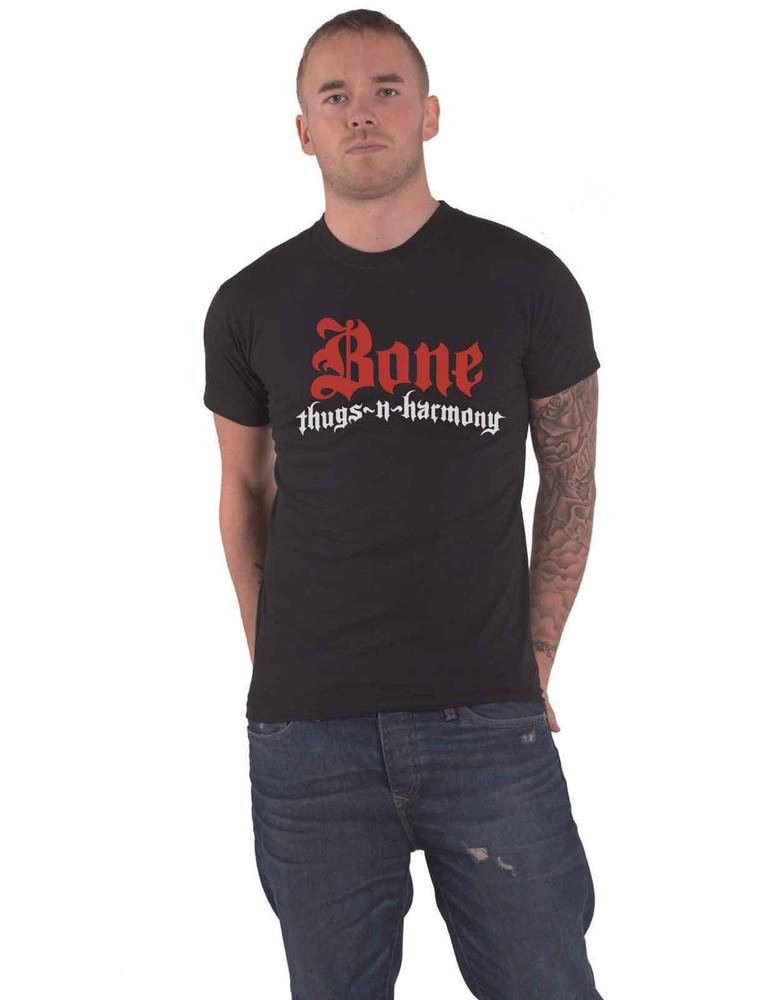 Bone Thugs N Harmony T Shirt Logo Unisex Black M