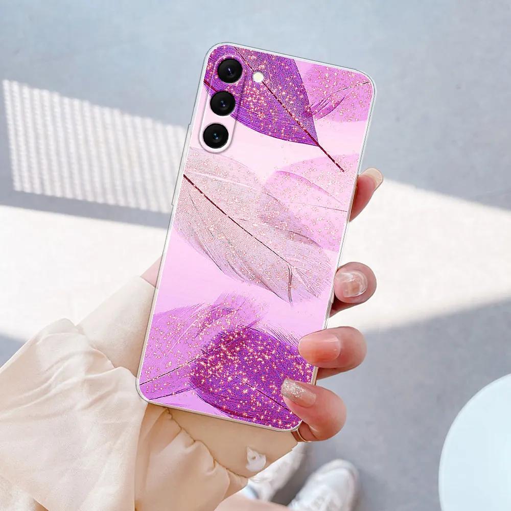 For Samsung S23 Case Clear Soft Silicone Phone Cover for Samsung Galaxy S23 Plus Case Coque For Samsung S23 Ultra Bumper Fundas