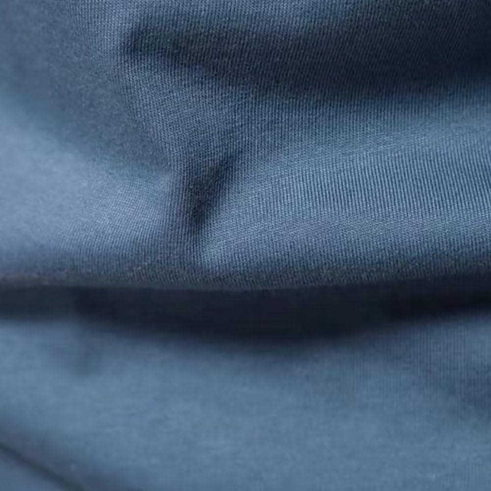 Mechieng Långärmad Henley Enkel och Träningsunderkläder Lätt Storlek L Herr T-shirt, Hals, Snygg, Att bära, Knäppning, Stretch, V-ringning, Fitness, -