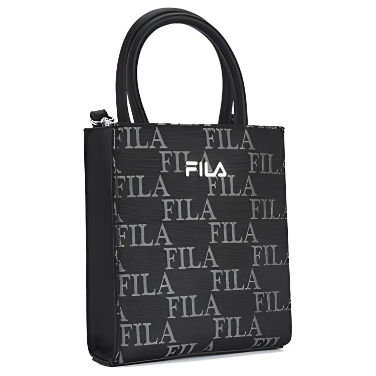 New FILA Fabric Handbag Extra Small Women's Jet Black F13W438165FBK