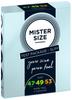 MISTER SIZE Condoms Sample 3 Sizes 47, 49 and 53mm - MISTER SIZE - MY SIZE CONDOM