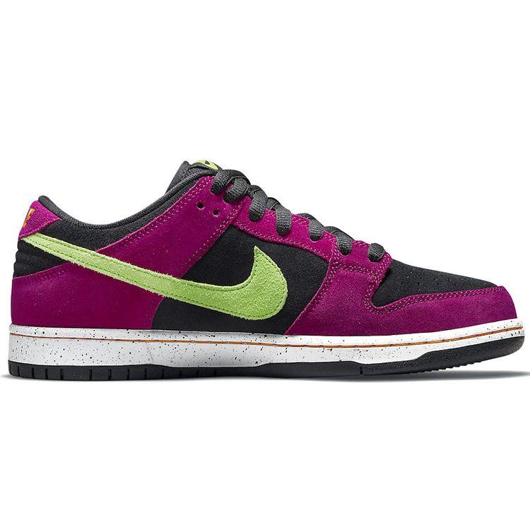 Nike Dunk Low Pro SB Red Plum Unisex Sneakers Purple Black Taxi BQ6817-501