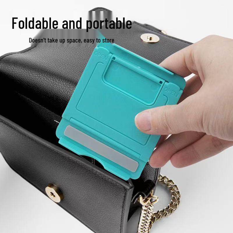 Suporte Giratório Dobrável para Telefone e Tablet com Logotipo Personalizável