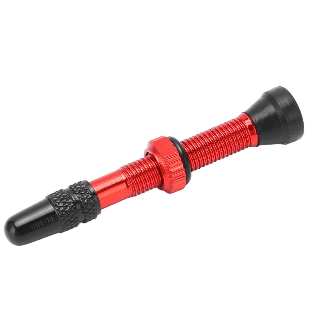 Tubeless Valve Stems Anodized Aluminum Alloy Vacuum Extension 40MM for Presta Valve for Road Bikes