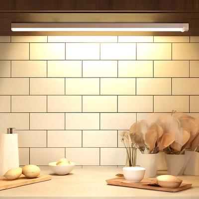 Treppenbeleuchtung Für Küche LED Bewegungssensor Licht Kabellose LED Nachtlicht Typ C Wiederaufladbares Licht Schrank Kleiderschrank Lampe