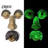 Old Man Tree Face Glow?in?the?Dark Garden Decor, Funny Bark Whimsical Forest Art Resin Ornament, Outdoor Halloween Easter Hugger Yard Decoration
