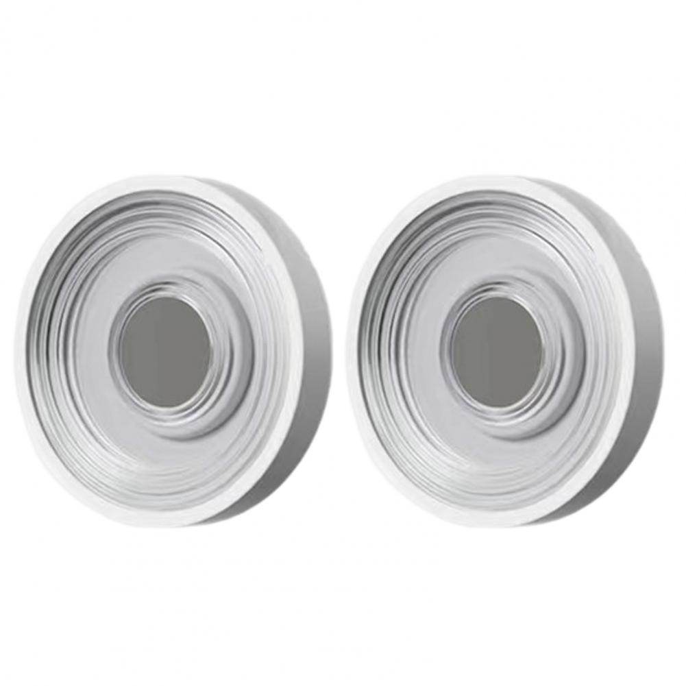 2 Pairs Magnetic Remote Control Holder Wall Mount Anti-lost Non-punching TV Remote Control Rack Magnet Remote Control Storage