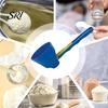 Powdered Milk Measuring Spoon 2Pcs Mess-Free Funnel Scoop Sliding for Protein Powder Coffee Spill-free Ingredient & No-Spill Long Handle Supplement