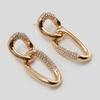 European & American Fashion Stud Earrings: Light Luxury, Niche Design, Versatile Cubic Zirconia Ornaments