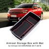 Armrest Storage Box for Citroen C5 Aircross 2017 2018 Central Console Glove Tray