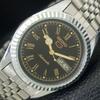 REFURBISHED VINTAGE SEIKO 5 AUTOMATIC JAPAN ROMAN FIGURE MENS WATCH A442102-a