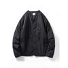 Japanese-Style Retro Collarless Cotton Jacket Men's Winter Diamond Lattice Cotton Coat Jacket Export Men's Outdoor Sports Two Cotton Outwear