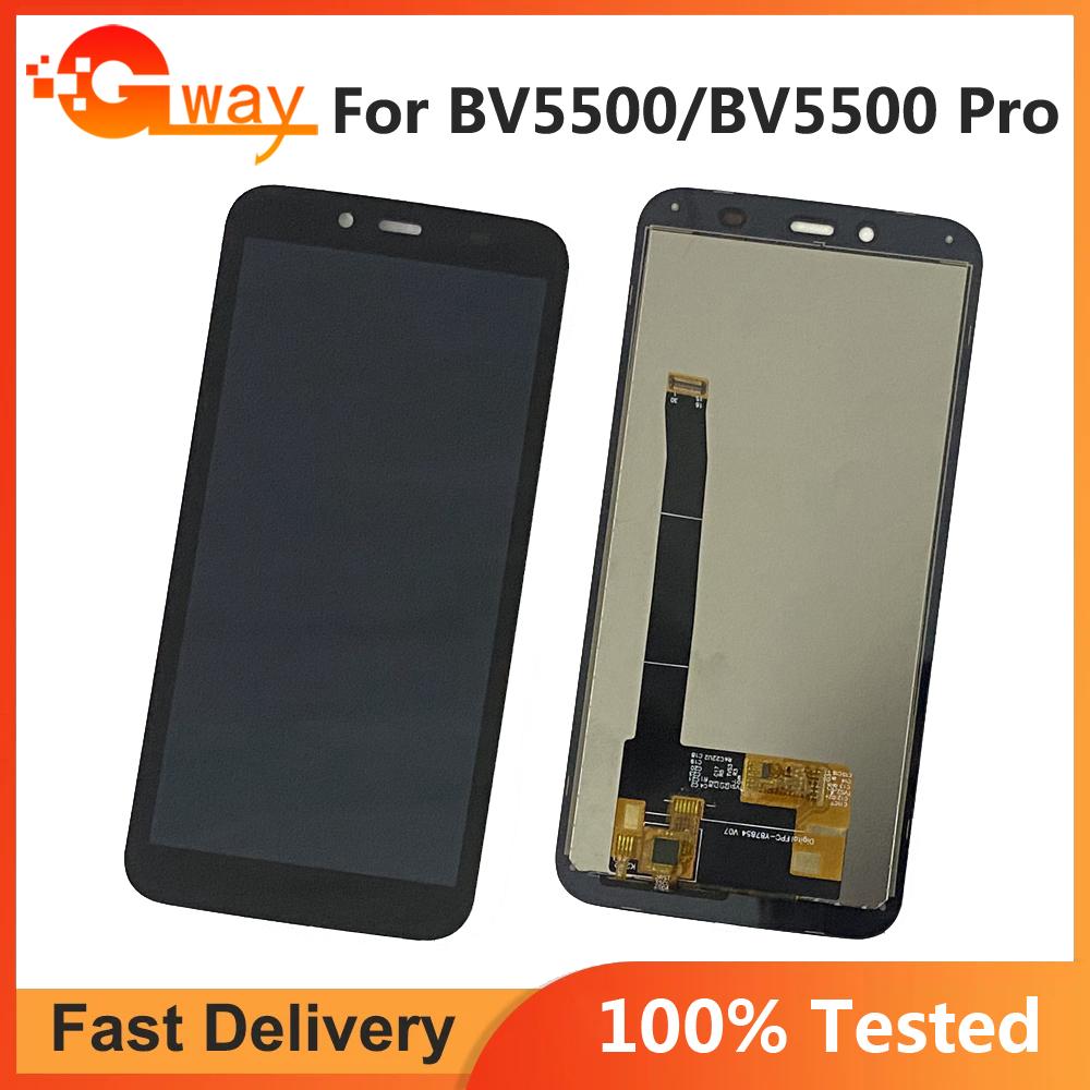 

LCD Screen and Digitizer Full Assembly For Blackview BV5500Plus