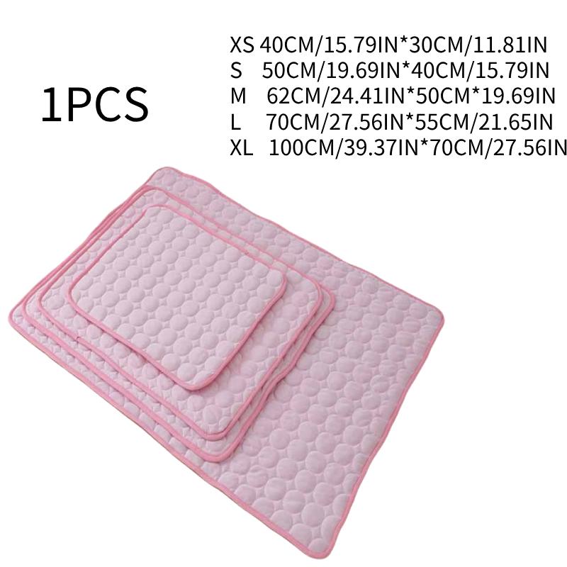 

Охолоджуючий килимок для домашніх тварин Літній диван-ліжко Багато розмірів Прана тканина, що дихає XS(40*30CM) рожевий