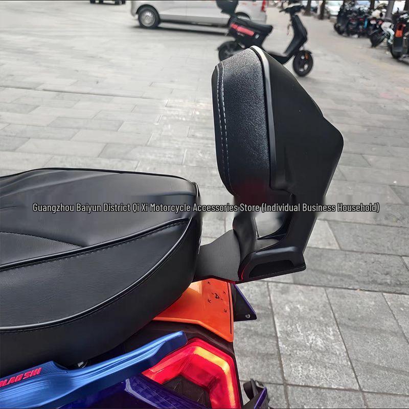 Aluminum Alloy Backrest for Niu FX/FXT Electric Scooter - No-Damage Rear Cushion Lumbar Support Accessory