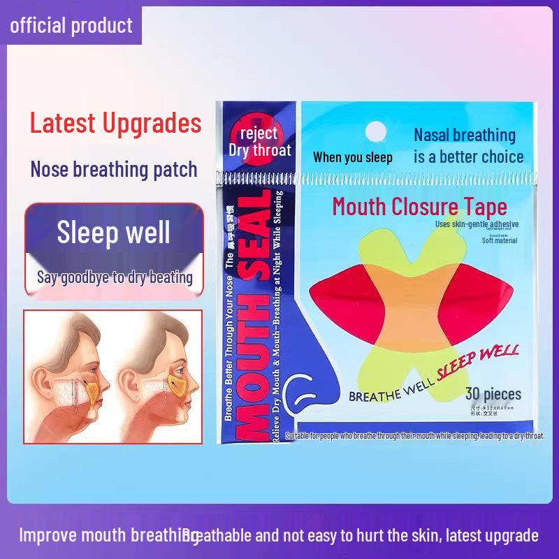 Anti-Snoring Device & Breathing Strips for Restful Sleep