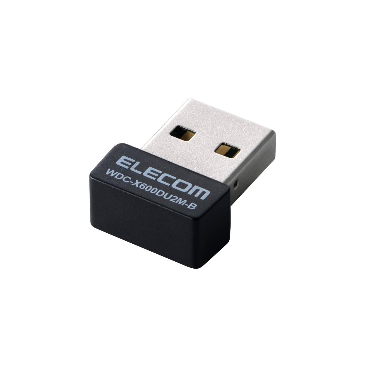 

ELECOM Wireless LAN USB Adapter, Wi-Fi 6, 2.0 Compatible, WDC-X600DU2M-B