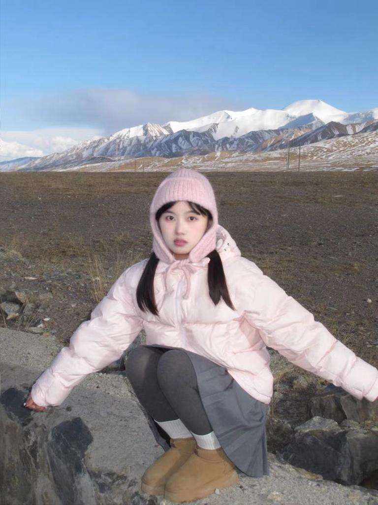 Women’s Short Hooded Windproof Thicken Warm Winter Puffer Jacket