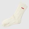 Embroidered Ribbed Crew Socks (UQ123CSC26)_2colors