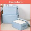 Boîte de rangement pliable en tissu satiné avec couvercle pour l'organisation de la commode de la chambre