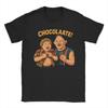 Goonies Slot Cioccolato e Gordi Maglietta Uomo Crazy Cotton Maglietta Girocollo Manica Corta Idea Regalo Abbigliamento