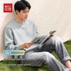 Hodo Men's Casual Graphic Crew Neck Sweatshirt