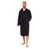 Keanu Men's Plain Cotton Dressing Gown