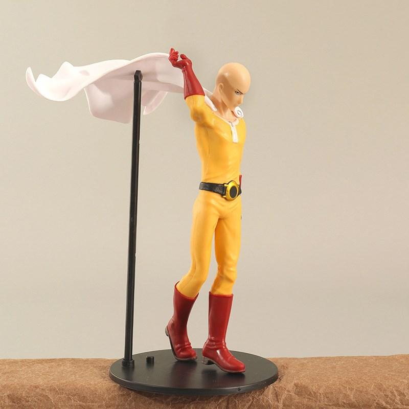 18CM Anime Figürü ONE PUNCH-MAN Figürü Kel Saitama Tatsumaki Ayakta Figür Model Oyuncak Statik Set Masaüstü Süsleri PVC
