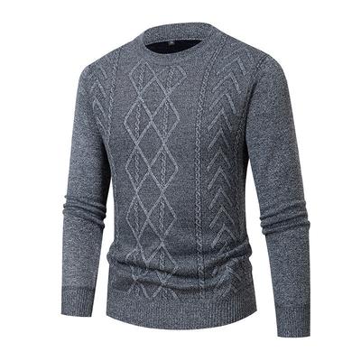 Dicker Pullover Herren Oberteil Unterziehshirt Thermokleidung Mittelalterlicher Mann Vater Kleidung Herbst und Winter