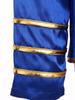 Giacca Costume Unisex per Bambini Band Rock Manica Lunga Frange Nappe Spalline Chiusura con Zip Design Diviso Cappotto